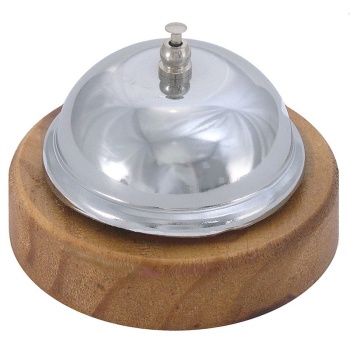 Звонок настольный Ø9x6.5см Chrome - 1048/001 Contacto