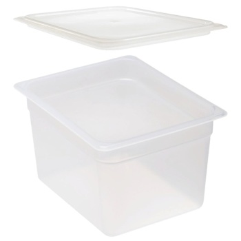 Гастроемкость GN 1/2 20см 11.7л с крышкой 1/2 (PP) Cambro