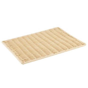 Поднос плетеный прямоугольный 40х30x(h)1см