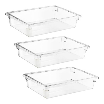 Контейнер 33.1л 66x46x15см Camwear прозрачный - 3 штуки