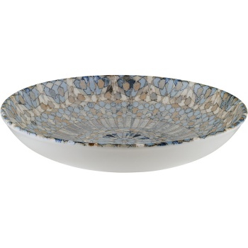 Тарелка глубокая Ø25см 1300мл LUCA MOSAIC  Bloom
