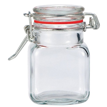 Банка с зажимной крышкой 90мл BarWare квадратная - P.L. Proff Cuisine