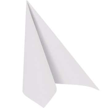 Салфетка 40x40см ROYAL Collection белая, 50шт