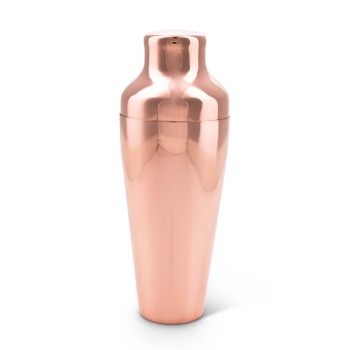 Шейкер барный 500мл Calabrese Profi-Chef медный цвет