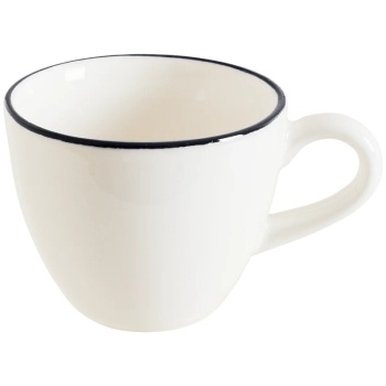 Чашка кофейная 80мл LINEA Black Rita Coffee