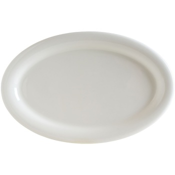 Тарелка овальная 28x18см CHOICE Albus