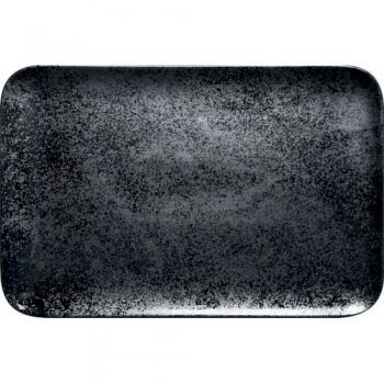 Блюдо, тарелка прямоугольная 38x21см KARBON