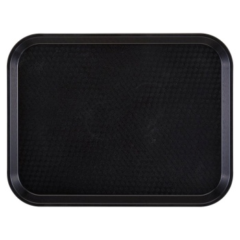 Поднос текстурная поверхность 41x30см Cambro черный