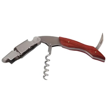 Нарзанник, штопор 12см Deluxe деревянная ручка Profi-Chef