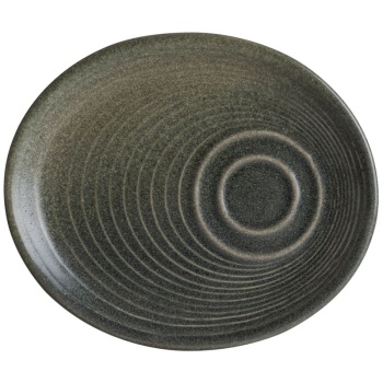 Блюдце овальное 20x17см HORNFELS Ripple