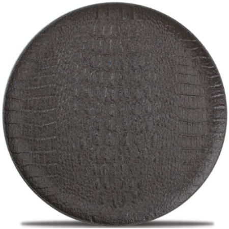Тарелка Ø21см CROCO black