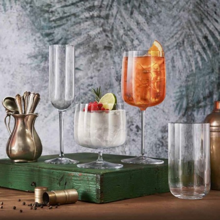 Набор стаканов 450мл JAZZ Long Drink, 4шт
