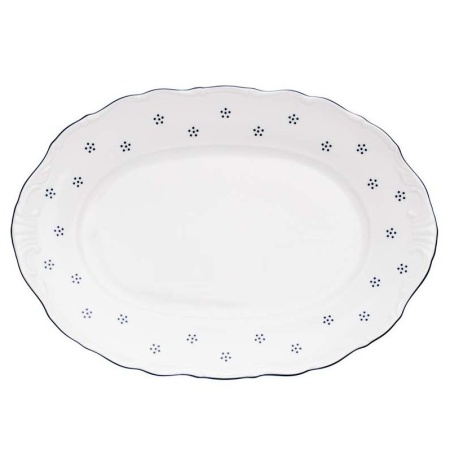 Тарелка овальная 28x22см VERONA Valbella