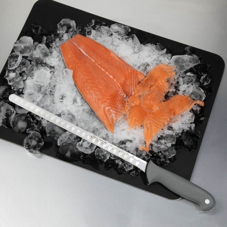 Нож для лосося 30см гибкий COLOUR PROF