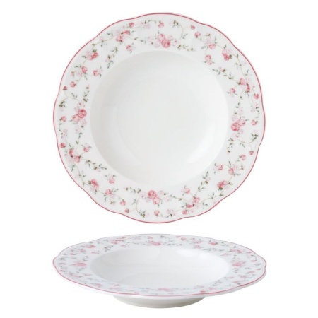 Тарелка глубокая Ø23cм 250мл NOBLE —  Retro Ritz - La Vie En Rose