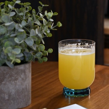 Набор стаканов для воды и десертного белого вина 300мл Rocks FLORIAN LUCENT BLUE, 6шт