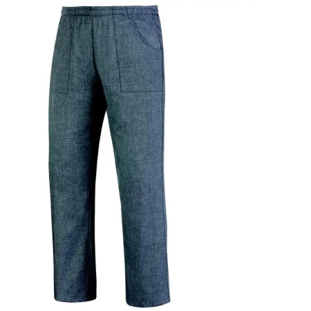 Штаны на резинке - модель Coulisse Pockets - цвет grey mix - 65% полиэстер, 35% хлопок - 150 г/м2