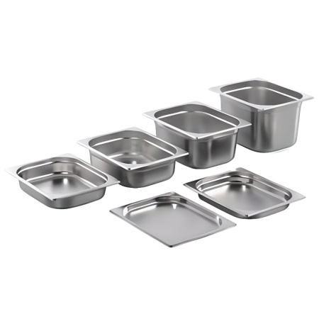 Гастроемкость GN 1/2 325x265x(h)40мм 1.75л нерж.сталь 304 Ozti