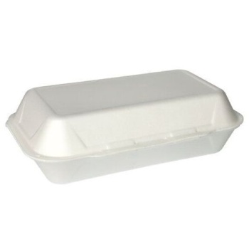 Контейнер 1800мл 7x24x15.5см белый из полистирола, 100шт