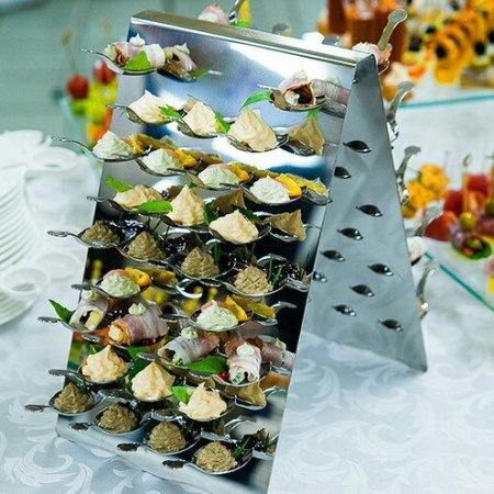 Подставка для закуски фуршет на 60 ложек