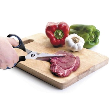 Ножницы кухонные с функцией скребка для чешуи Lacor