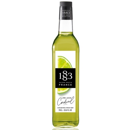 Сироп 1883 Лайм и желтый лимон (Lime Juice Cordial), 700мл - стекло