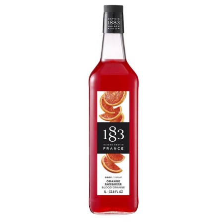 Сироп 1883 Красный апельсин (Blood Orange), 1л - стекло