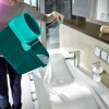 Комплект для уборки Clean Twist XL Mobile ведро 20л на колесиках с отжимом и швабра 42см