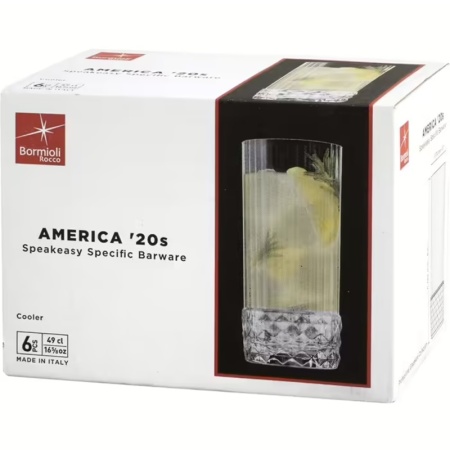 Набор стаканов 490мл Cooler AMERICA'20s, 6шт