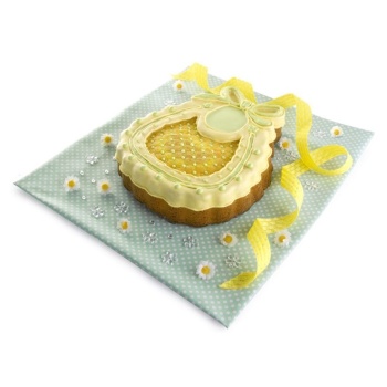 Форма силиконовая "Слюнявчик" 216x272мм Pavoni