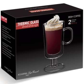 Набор кружек для кофе 250мл Thermic Glass Irish Coffee, 2шт
