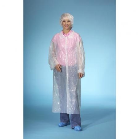 Халат полиэтиленовый 150х125см, 10шт