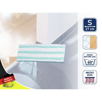 Сменная насадка для швабры Picobello S 27см micro duo тряпка для всех типов полов