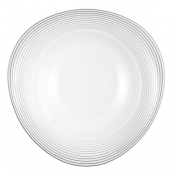 Тарелка глубокая для супа Ø23см Trio Nero