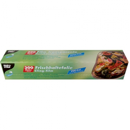 Пленка для упаковки пищевых продуктов 300м x 45см 11мк