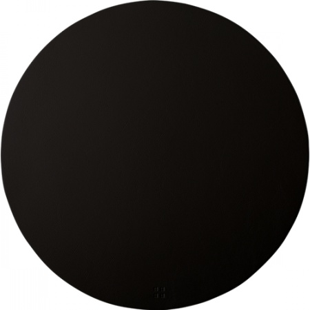 Плейсмат круглый ø38см PVC черный