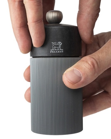 Мельница для cоли LINE Carbon 12см