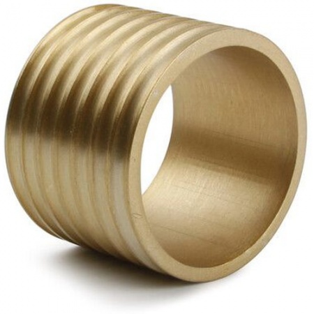 Набор колец для салфеток Ø4x(h)3см CENTRO ribbed gold, 4шт