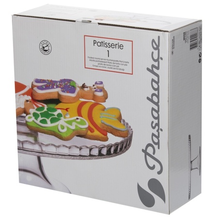 Тортница на ножке Ø28см с бортиком PATISSERIE