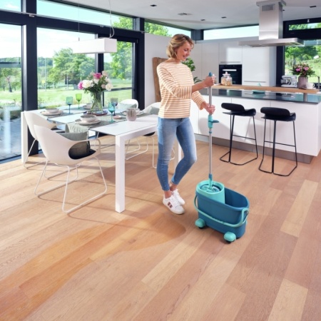 Комплект для мытья пола Clean Twist M Ergo mobile: швабра 33см, ведро 6л с отжимом
