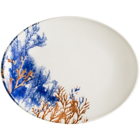 Тарелка овальная 25x19см AQUELIS 2 Moove