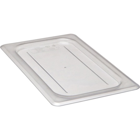Крышка для гастроемкости GN1/4 Camwear 16.2x26.5см прозрачная плоская (PC)