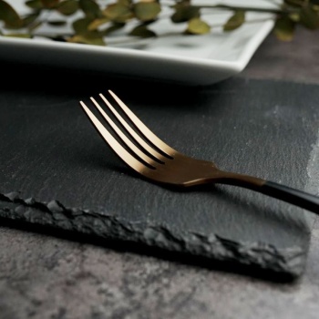 Вилка столовая 21см Provence медный матовый цвет PVD покрытие