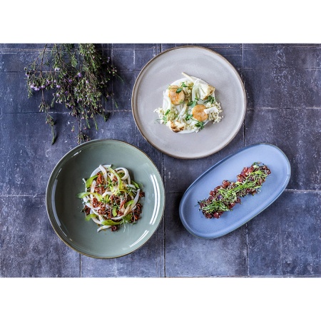 Блюдо, тарелка овальная 30x16см SKY Hygge