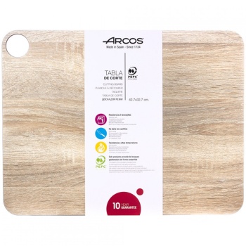 Доска разделочная 43x33см NATURAL Arcos