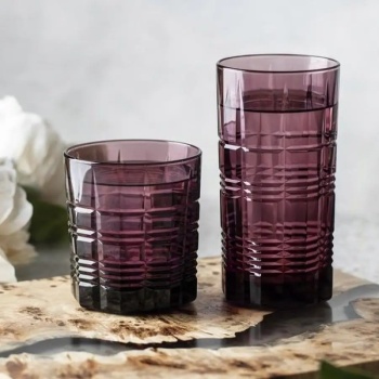 Стакан 300мл Олд Фэшн DALLAS фиолетовый - P9278 Luminarc