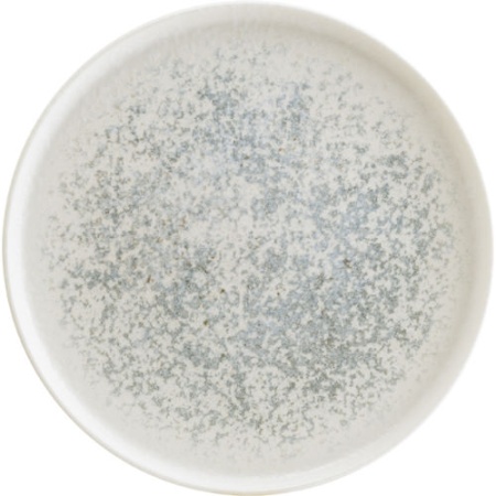 Тарелка плоская Ø22см Lunar OCEAN Blue Hygge с вертикальным бортом