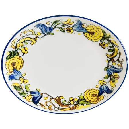 Блюдо, тарелка овальная 31x24см ALBUFERA Moove