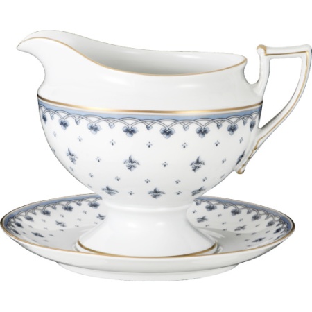 Соусник с блюдцем 130мл IPHIGENIE Blue flower