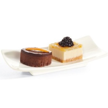 Тарелка прямоугольная 145x70x(h)23мм Appetizer